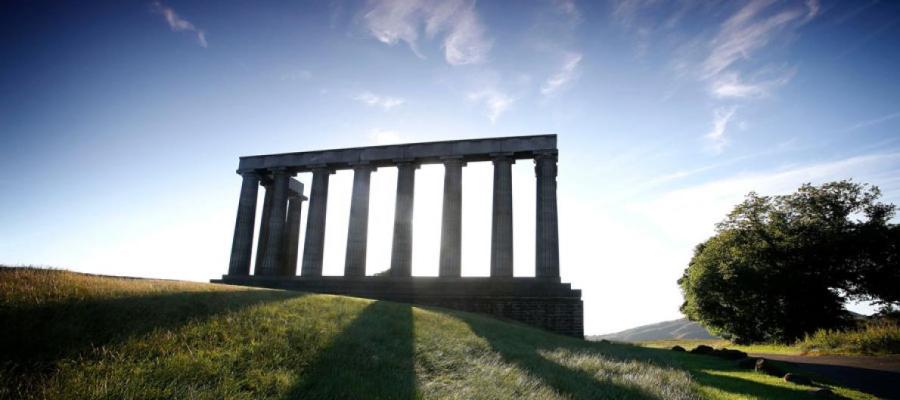 Calton Hill Acropolis Sunset