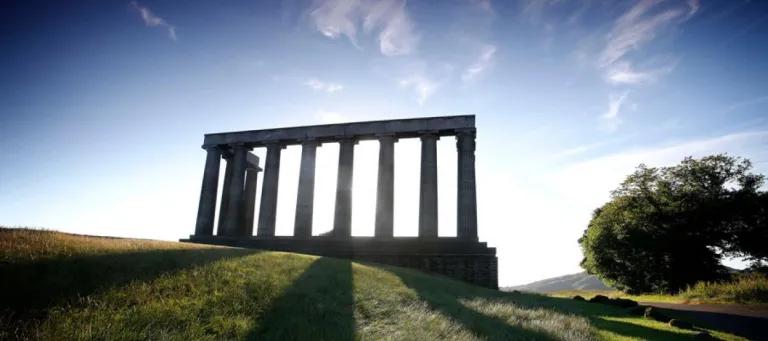 Calton Hill Acropolis Sunset